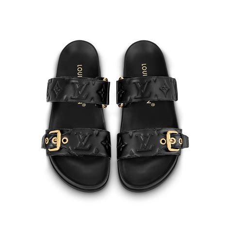 bom dia louis vuitton sandals|Bom Dia Flat Comfort Mule .